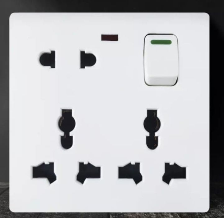 8%20Pin%20Multi%20Socket%20Multi%20Function%20Universal%20Wall%20Switch%20Socket%20-%20Image%203
