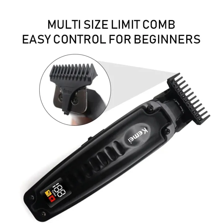 Kemei%20KM-1578%20Men's%20Haircut%20Machine%20USB%20Charging%20Hair%20Cutting%20Machine%20Professional%20Hair%20Clipper%20LCD%20Display%20Hair%20Trimmer%20Machine%20-%20Image%204