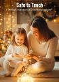 Battery Powered 50 LED Fairy String Lights – 16.4ft Warm White Copper Wire with Timer & Twinkle Mode for Bedroom, Party, Wedding, Xmas Decor. 