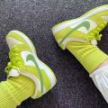 New Green Apple Shoes Men's and Women's Board Shoes Junior High School Students All-Match Campus Sports Skirt High StreetinsTrendy Shoes. 