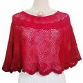 New Knitted Shawl Lazy Pullover Lightweight Western Style Multi-Functional Cardigan with Suspenders for Outerwear Slimming All-Matching.