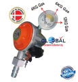 Denmark (22mm) LPG Gas Safety Sensor Device Cum Meter Regulator –Premium Quality. 