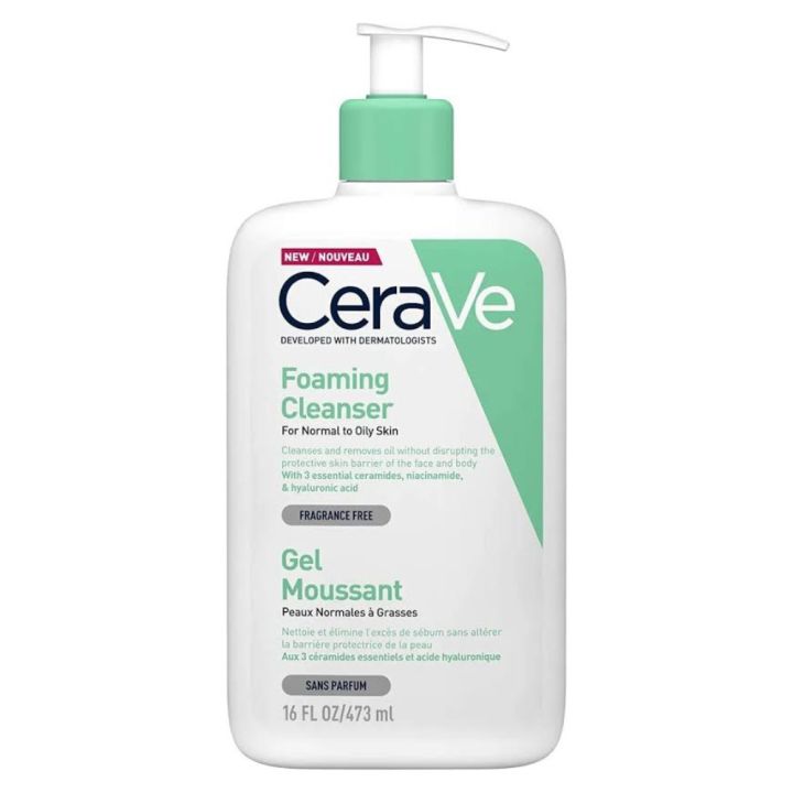 CeraVe Gel Moussant Foaming Cleanser- 236ml