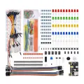 New Breadboard Set Electronics Component Starter DIY Kit with Plastic Box for Arduino UNO R3 Component Package. 