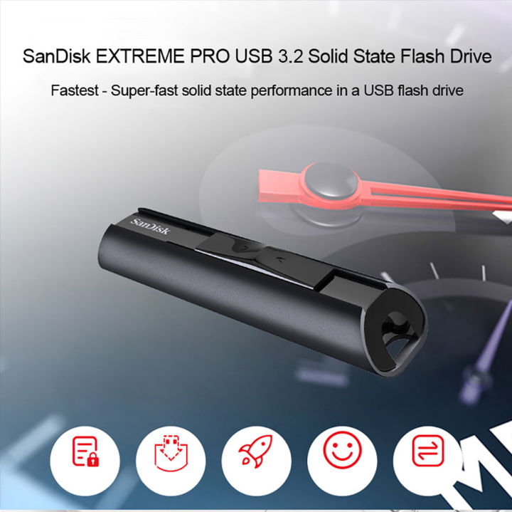 SanDisk%20Extreme%20PRO%20USB%203.2%20Solid%20State%20Flash%20Drive%20128GB%20256GB%20512GB%201TB%20pendrive%20Hight%20Speed%20USB%20Flash%20Drive%20CZ880%20-%20Image%205