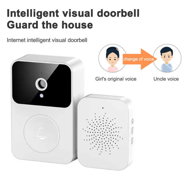 Video%20Doorbell%20Smart%20Doorbell%20Camera%20Visual%20Intercom%20Night%20Vision%20Wireless%20Door%20Bell%20Security%20Protection%20-%20Image%204