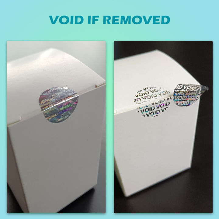 Silver%20Circular%20holographic%20sticker%20warranty%20void%20seals%20Adhesive%20labels%20with%20serial%20number%20High%20security%20laser%20stickers%201.5cm%20-%20Image%202