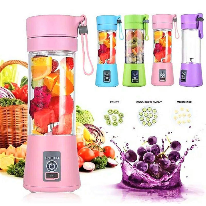 Load%2015000%20Rpm%20/Minute%20Speed%20Mini%20Hand%20Portable%20Blender%20Usb%20Blender%20With%20Two%20Functions%20Of%20Bottle%20And%20Juicer%20With%20Usb%20Charging%20Line%20-%20Image%203