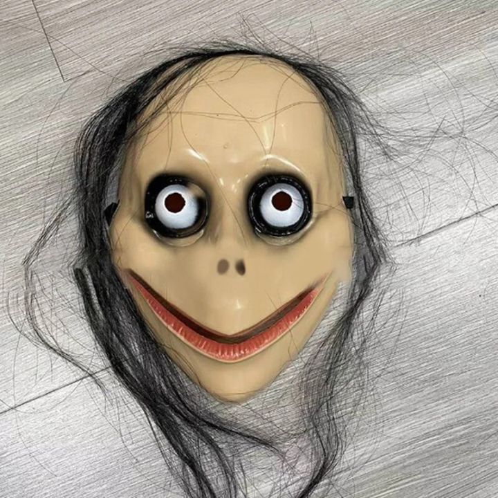 New%20Halloween%20Horror%20With%20Long%20Hair%20Mask%20Funny%20Mask%20V-shaped%20Mouth%20Mask%20With%20Hair%20Female%20Ghost%20Mask%20Roleplay%20MoMo%20Mask%20-%20Image%205