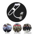 LALA Surveillance Security Spiral Acoustic Air Tube Earpiece for Mobile Phones.