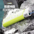 Lighter, creative prank toy, funny design, spray mini gun, portable small water gun.