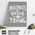 Stylish Addition - Motivational Quote Wall Canvas Home Decoration Wall Canvas Art Decoration - WB1069 - DDecorator - Sustainable Choice. 