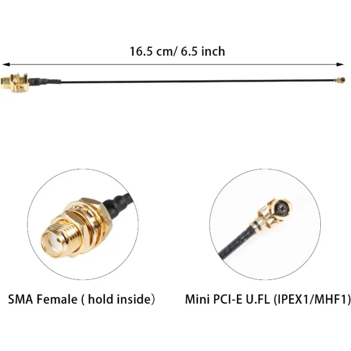 868MHz%20915MHz%20LoRa%20Antenna%20with%20SMA%20Male%20Connector%20for%20Meshtastic%20LORA32%20ESP32%20LoRa%20OLED%20Board%20+%2015cm%20IPEX%20Extension%20Cable%20-%20Image%203