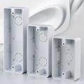 Assemblable Waterproof Box Standard Standard Mounting Box Plastic PVC Universal Junction Wiring Case Recessed Junction Box Wall. 