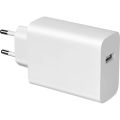 VIVO 90W FlashCharge VOOC USB-A Charger QC 4.0 for V50, X200, X200 Pro - White.