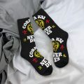 Cobra Kai Dress Socks Men's Women's Warm Funny Novelty The Karate kid Film Crew Socks.