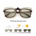 Fishing Women Mirror Purple Polarized Pilot Flip Up Clip on Sunglasses Driving Ladies Pink Sun Glasses Night Vision Lens.