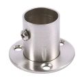 JAERBEE 2X Closet Wardrobe 22mm Dia Pipe Hanging Rail Rod End Support Bracket.