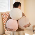 Creative Furry Ball Plush Toy Cute Round Pillow Car Home Nordic Style Decor Doll Soft Touch Ball Cushion Nice Gift Present. 