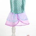 Mermaid Dress Year Birthday Party Dress Girls Corner Costume Children Purple Disney Little Mermaid Ariel Princess Color Cosplay Children's Gala. 