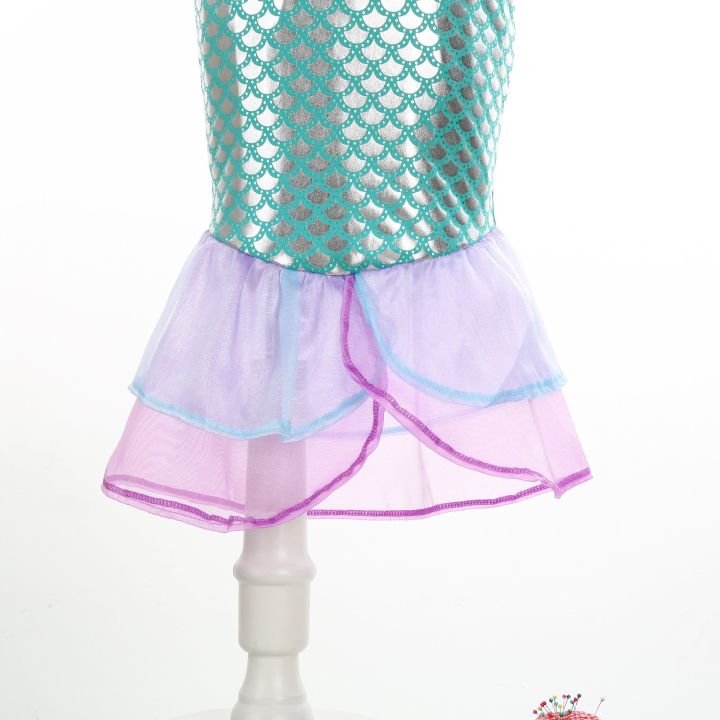 Mermaid%20Dress%20Year%20Birthday%20Party%20Dress%20Girls%20Corner%20Costume%20Children%20Purple%20Disney%20Little%20Mermaid%20Ariel%20Princess%20Color%20Cosplay%20Children's%20Gala%20-%20Image%206