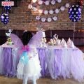 【Hey my home】15cmx22m Tulle Roll Wedding Decoration Roll Fabric Spool Craft Tulle Fabric Tutu Dress Organza Baby Shower Party. 