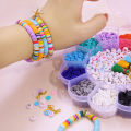 Unique Make - Diy accessories jewelry 2600-6200pcs/set 3mm 6mm beads soft clay beads bori box set - Vintage Choice - Exclusive Experience.