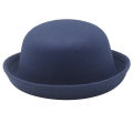 Blue Synthetic Dhoom 3 Bowler Felt Round Hat. 