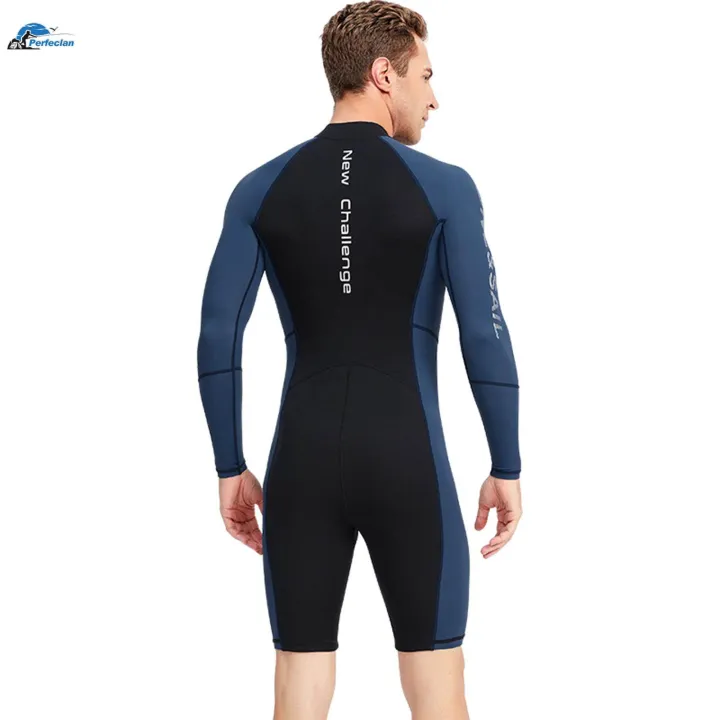 1.5mm%20Neoprene%20Men%20Wetsuit%20Diving%20Suit%20Keep%20Warm%20Long%20Sleeve%20Shorts%20Front%20Zip%20Protection%20XXXL%20-%20Image%209