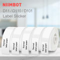 Niimbot D11 D110 D101 Label Paper White Label Sticker 12*50mm 15*30mm 12*40mm Niimbot D11 Thermal Paper for Niimbot Label Maker minghao. 