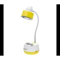 FOCUS SF-8601 Desk Lamp Eye Protection Soft Light LED Table Lamp Rechargeable Reading Led Bedroom Lamp Mobile Stand Cool & Warm Light For Home Office Reading Table Light White & Yellow, Pink. 