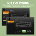 Weikav Lucky 65keys Sugar65 V2 Lucky65 Custom Wireless Aluminum Mechanical Keyboard Kit RGB Bluetooth 2.4G Wired Gaming Keyboard. 