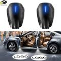 2PCS Rechargeable Led Car Door Welcome Light Wireless Car Styling Laser Projector Logo Ghost Shadow Lamp Car Accessories-for BMW. 