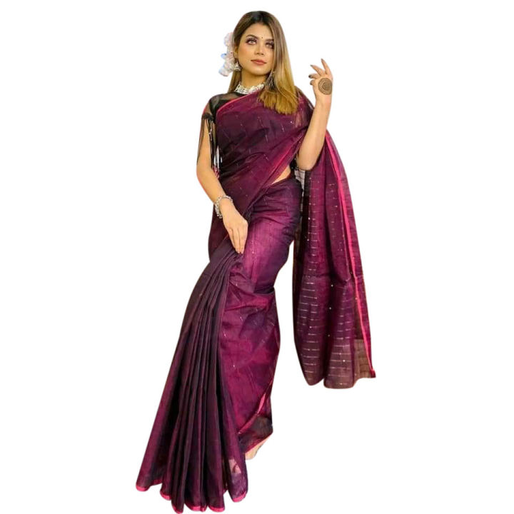 Exclusive%20Design%20Half%20Silk%20Tangail%20Tat%20Chumki%20Saree%20All%20Color%20For%20Women%20By%20Sonatoni%20Bhandar%20-%20Image%202