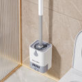 Good helper toilet brush household no dead angle 2023 new wall-mounted toilet brush bathroom washing brush Lei Feng.