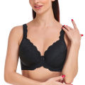 2 PCS-Private deliveryBig Size Women Bra Full Coverage Non-padded Underwire Lace Embroidery Minimizer Bra 34 36 38 40 42 44 46 48 50 52 F G H I.