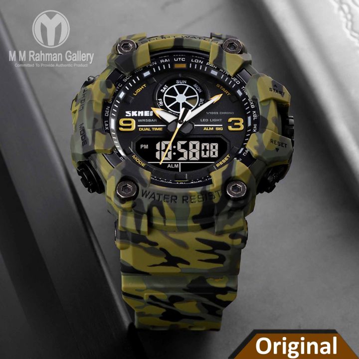 SKMEI%201818%20New%20Model%205ATM%20Waterproof%20Digital%20Multifunctional%20Dual%20Time%20Sports%20Watch%20For%20Men%20-%20Image%202