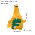 Baby Bags Cartoon Dinosaur Candy Color Kids Bags Outdoor Candy Toy Bags School Bags. 