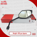 Motorcycle rear view Premium Quality Looking Glass for Yamaha Fzs V1, V2, V3 & MT15 Bike Black Colour QTY - 2 pcs (1 left & 1 Right) Easy to Install.. 