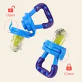 Baby Food Feeder Pacifier | Frozen Fruit Teethers for Babies | Baby Food Dispensing Spoon | Baby Silicone Feeder Pacifier | Teething Feeder | Baby Fruit Pacifier Feeder. 