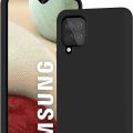 For Samsung Galaxy A12 / Samsung Galaxy M12 Heavy Strong Liquid Silicone Soft Gel Rubber Shockproof Cover Case For Samsung A12 Back Cover - Phone - Camera - Phone Back Cover. 
