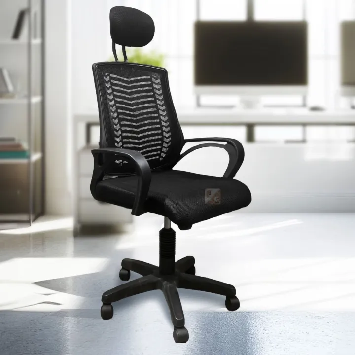 Executive%20office%20chair%20V-mash%20Black%20Revolving%20Chair%20with%20Headrest%20Chair%20-%20Image%203