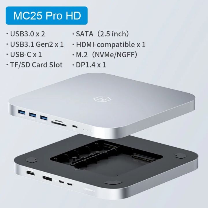 Hagibis%20USB%20C%20Hub%20with%20Hard%20Drive%20Enclosure%20Type-C%20Docking%20Station%20for%20Mac%20mini%20with%202.5%20SATA%20NVME%20M.2%20SSD%20Case%20DP%20USB3.0%20M1/M2%20-%20Image%202