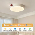 Full Spectrum Eye Protection Master Bedroom Lamp Simple Modern Children's Room Cream Wind Ceiling Lamp Nordic Study Zhongshan Lamps. 
