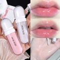 Gege Bear Moisturizing Jelly Lip Oil / Waterproof and Long-lasting Lipstick / Mirror Water Light Lip Balm / Transparent Fade Lip Wrinkles Lip Gloss / Lip Care Products for Women. 