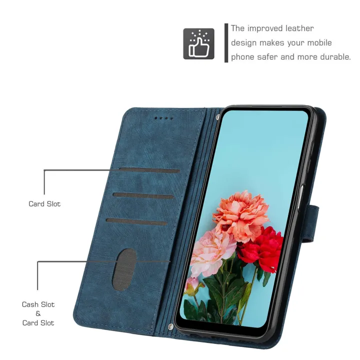 %EF%BC%88COD%20Available)For%20LG%20Velvet/Velvet%205G%20Skin%20Feel%20Stripe%20Pattern%20Leather%20Phone%20Case%20with%20Lanyard%20-%20Image%204