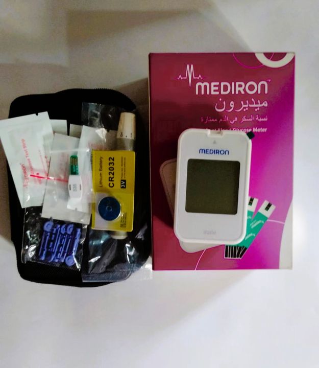 Mediron Blood Glucose Test Meter