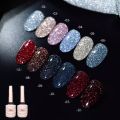 SHAKA 10ml Flash Nail Polish Glitter Primer UV Nail Gel Nails Gel Polish Gel Nail Polish Nail Art Nails Products.