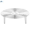 Round Cooling Rack Round Stainless Steel Steamer Rack for Pot Air Fryer Oven 8.66inch. 
