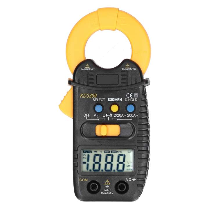 Digital mini ac/dc pocket clamp meter - KD3399